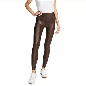 NWOT Faux Snakeskin Spanx (L)